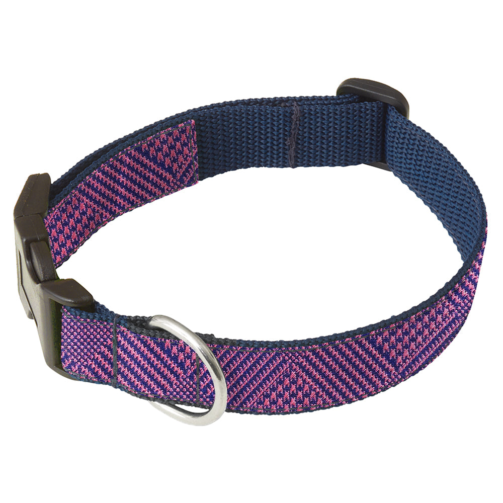 Blockley Pink Dog Collar