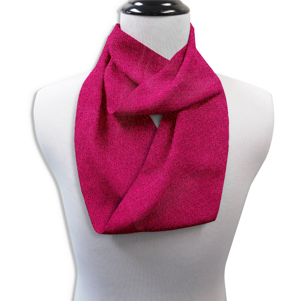 Cranberry Bog Infinity Scarves