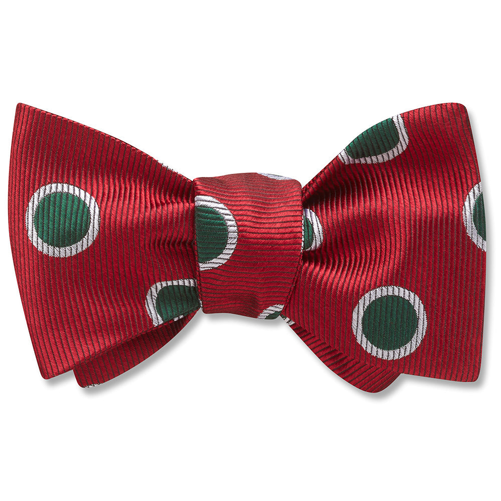 Holiday Polka bow ties