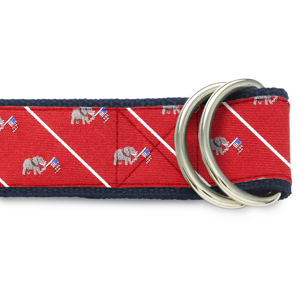 Republican Red D-Ring Belts by Beau Ties of Vermont