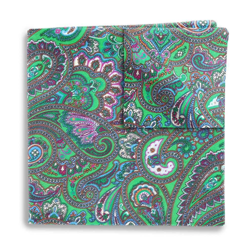 Verde Baie Pocket Squares