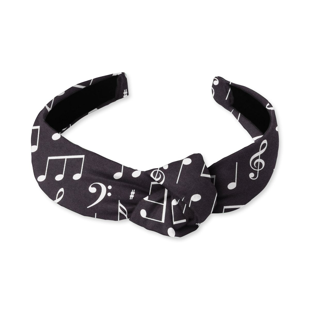 Music Notes - Knotted Ties Vermont Beau – Headband of